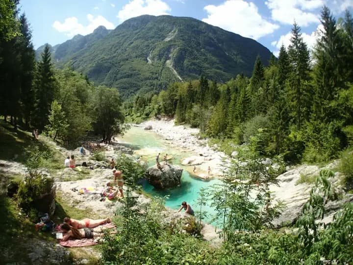 Zájazd Rafting Slovinsko cez pereje, asfalt, kaňon - Slovinsko naživo – fotka 6