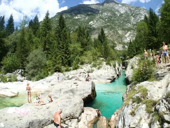 Zájazd Rafting Slovinsko cez pereje, asfalt, kaňon - Slovinsko naživo – fotka 7